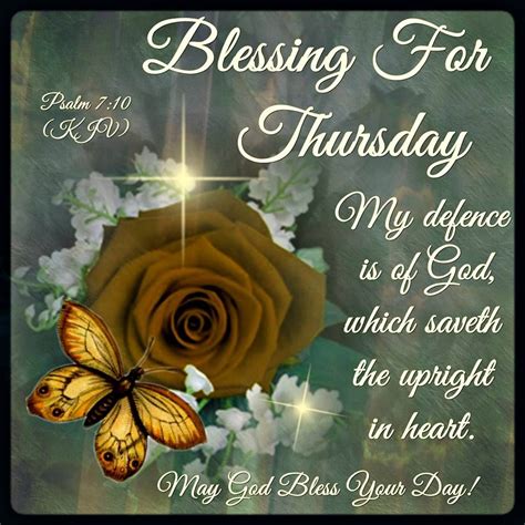 Aug 24, 2023 · 1. “May this Thursday bring you peace and joy.” 2. “A blessed Thursday to you—may positivity fill your day.” 3. “Happy Thursday! May your day be filled with love.” 4. “Thankful Thursday: count your blessings, not your problems.” 5. “The more you thank life, the more life gives you to be thankful for. Happy Thursday!” 6. 